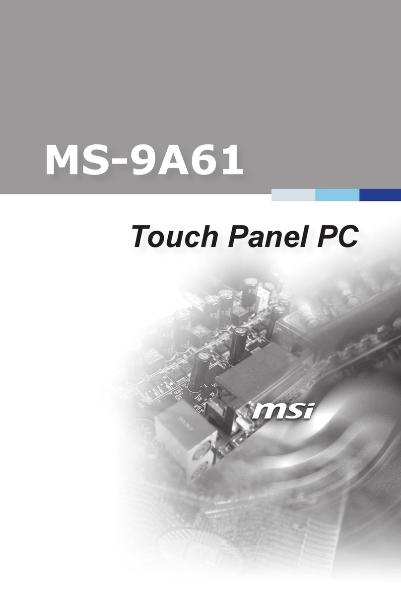 MSI MS-9A61 user manual