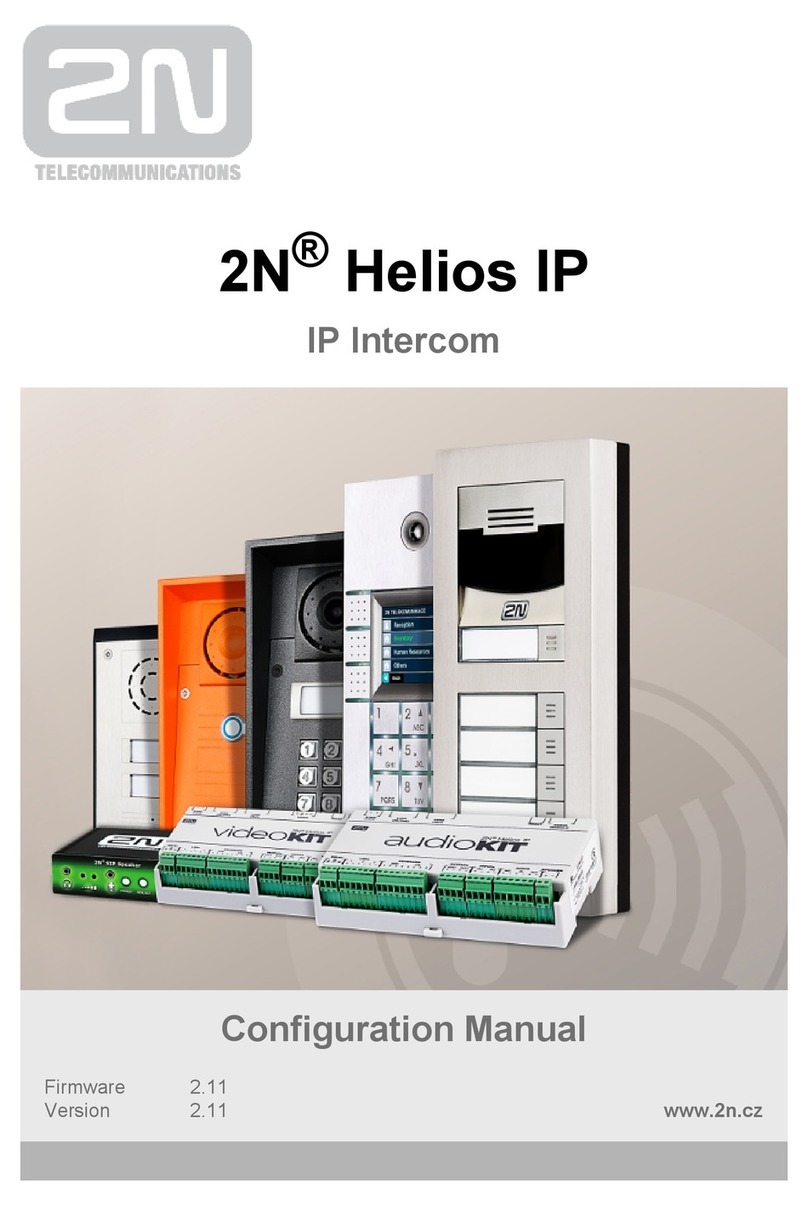 2N Helios IP Instruction sheet 2N Helios IP Instruction sheet