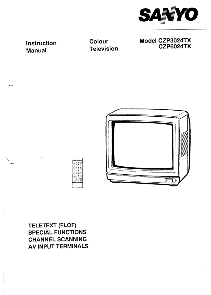 Sanyo CZP3024TX User manual Sanyo CZP3024TX User manual