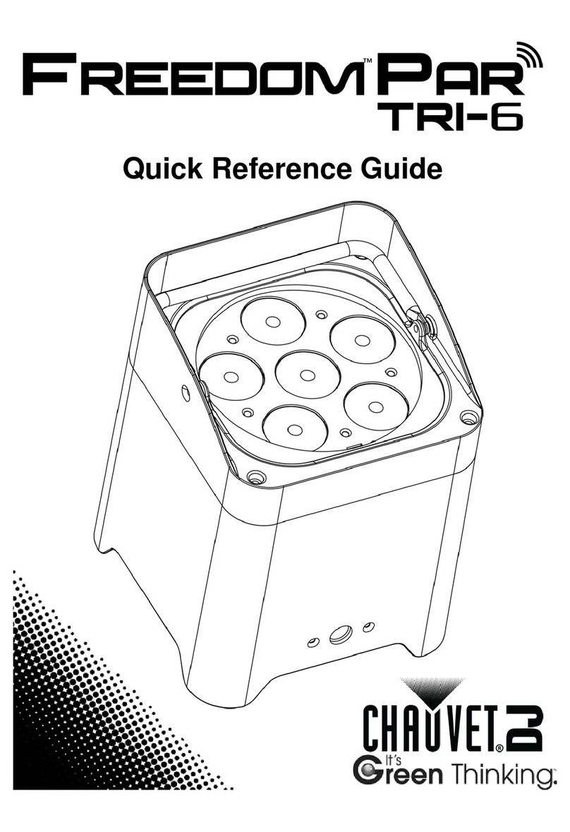 Chauvet Freedom Par Tri-6 User manual