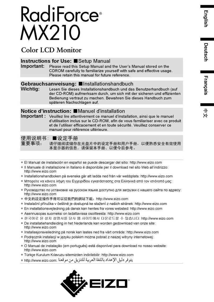 Radiforce mx210 User manual Radiforce mx210 User manual