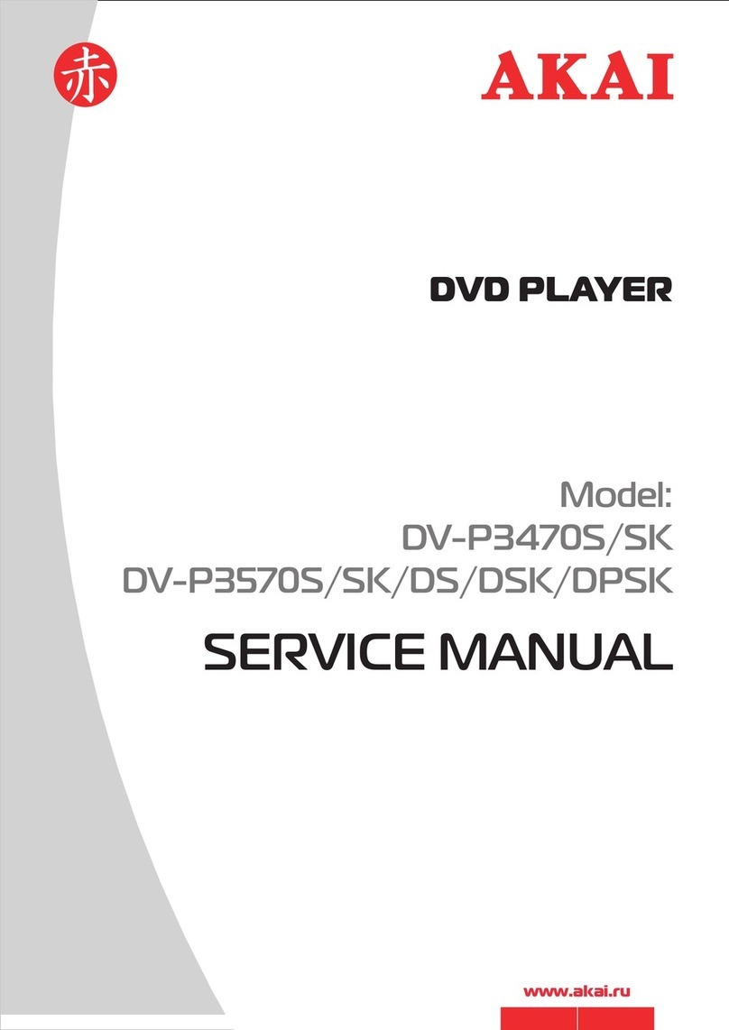 Akai DV-P3470S User manual