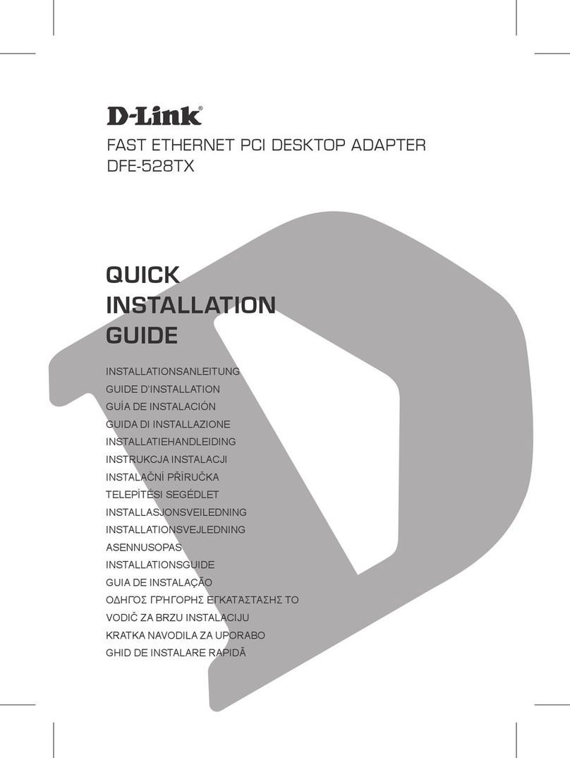 D-Link DFE-528TX User manual D-Link DFE-528TX User manual