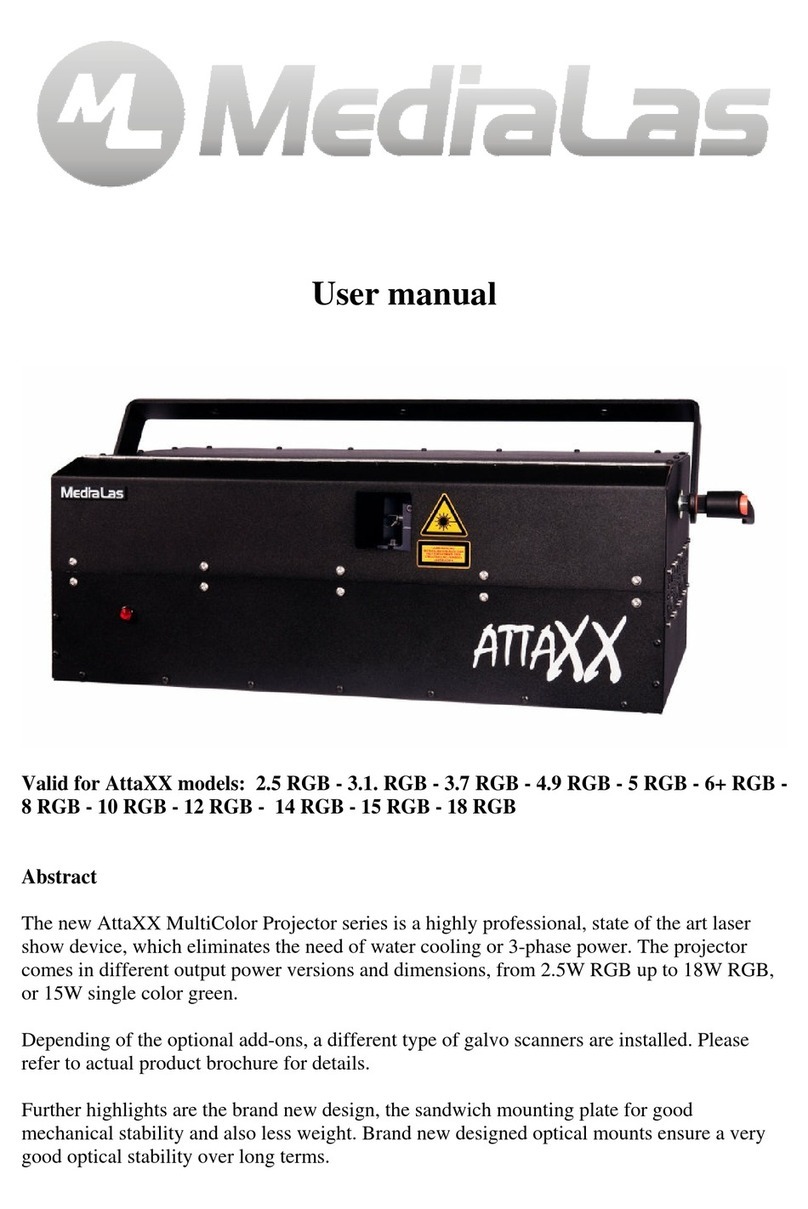 MediaLas AttaXX 2.5 RGB user manual