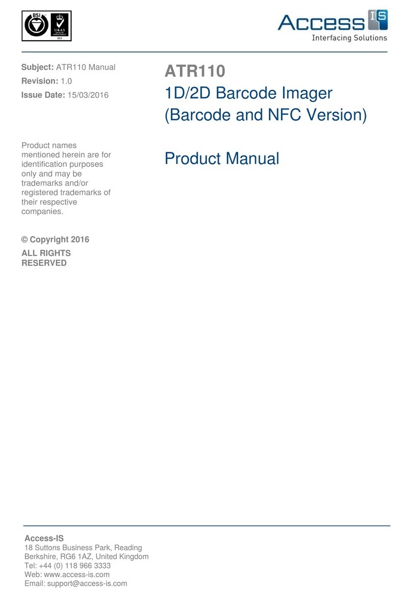 Access Interfacing Solutions ATR110 product manual