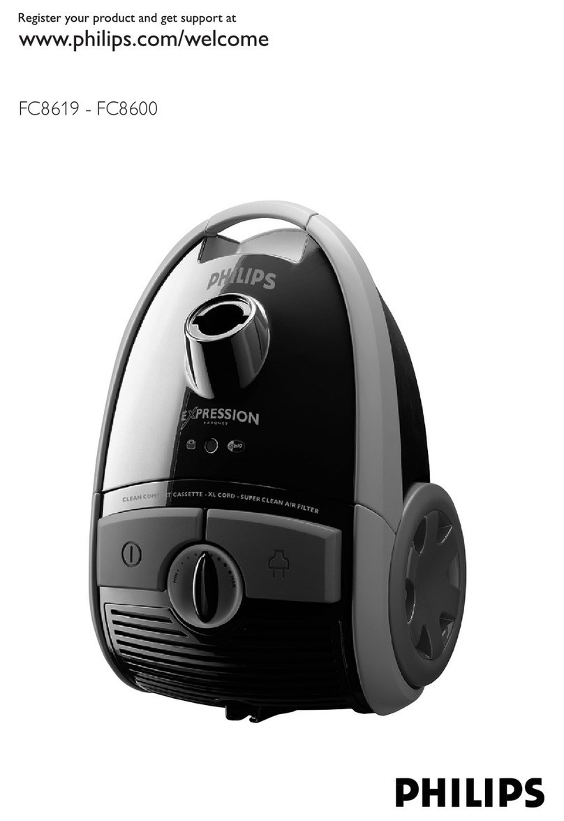 Philips FC8619 User manual