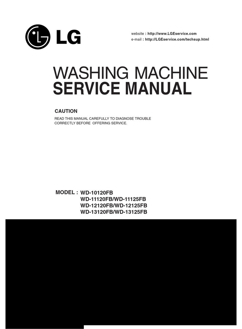 LG WD-10120FB Service manual