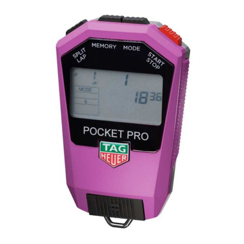 TAG Heuer Pocket Pro HL400-P User manual