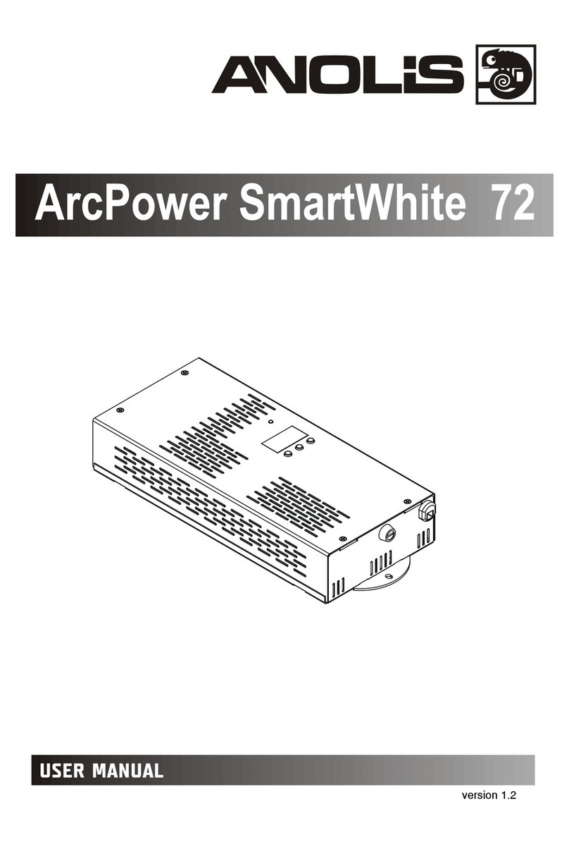 Anolis arcpower smartwhite 72 user manual