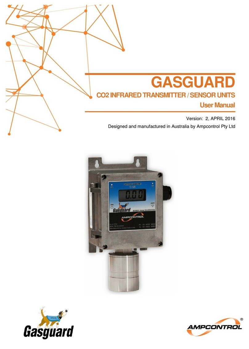 Ampcontrol gasguard user manual