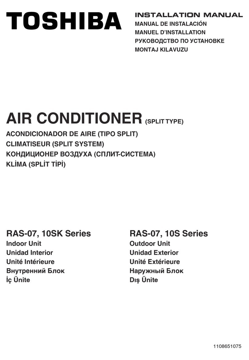 Toshiba RAS-07 series User manual