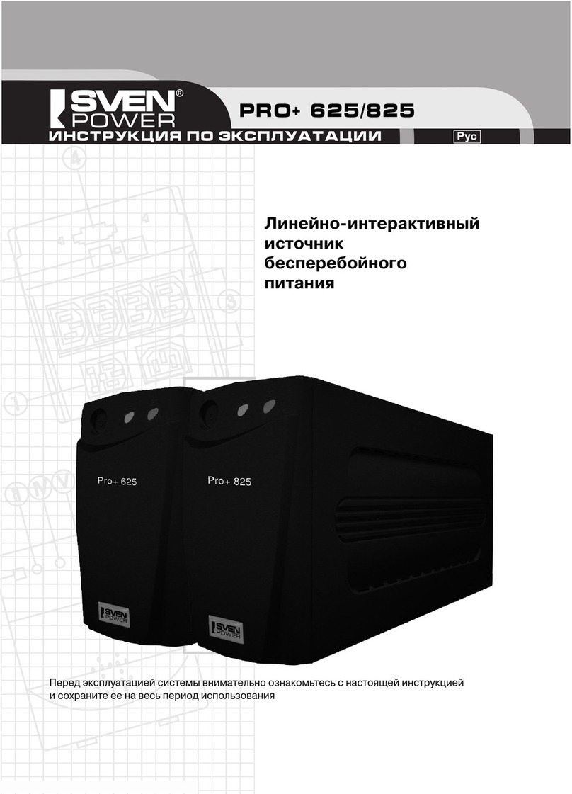 Sven Power Pro+ 625 user manual