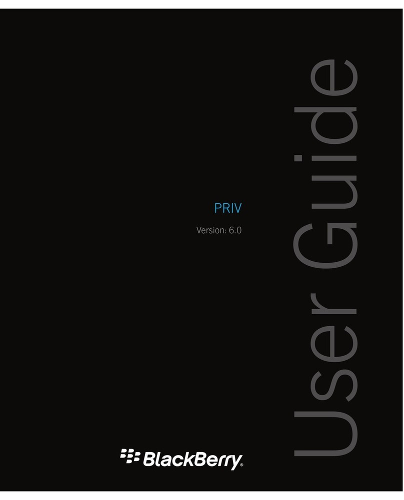 Blackbe;rry PRIV User manual