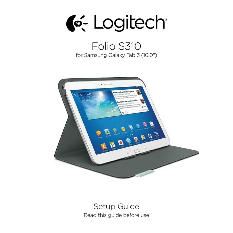 Logitech Folio S310 User manual