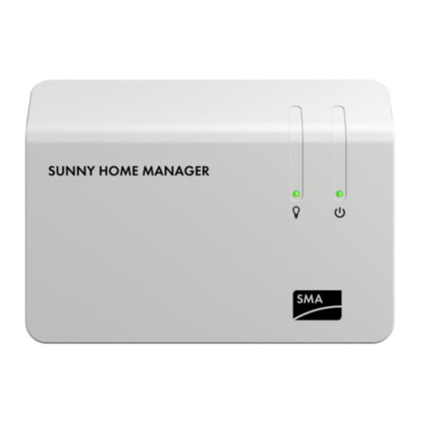 SMA sunny home manager User manual