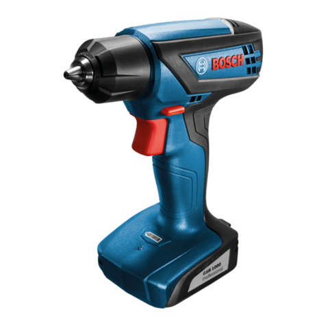 Bosch GSR 1000 User manual