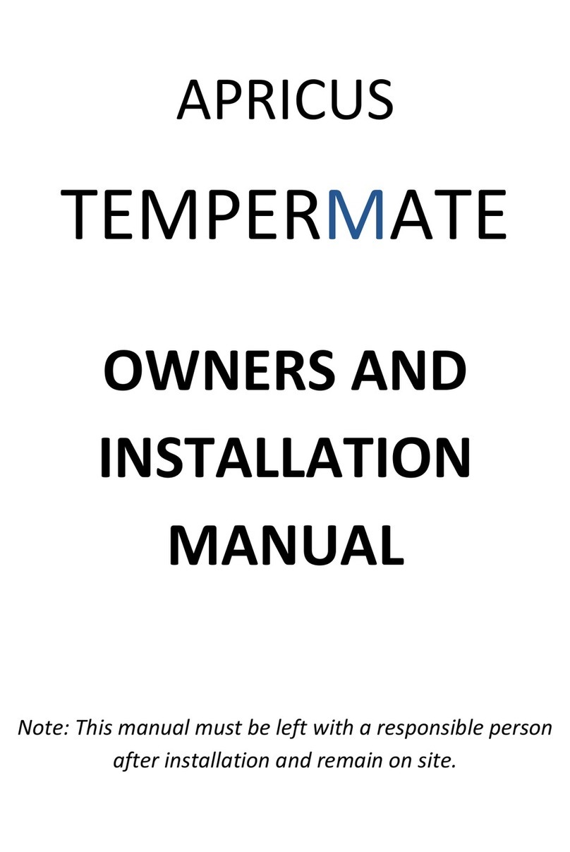 Apricus tempermate Service manual