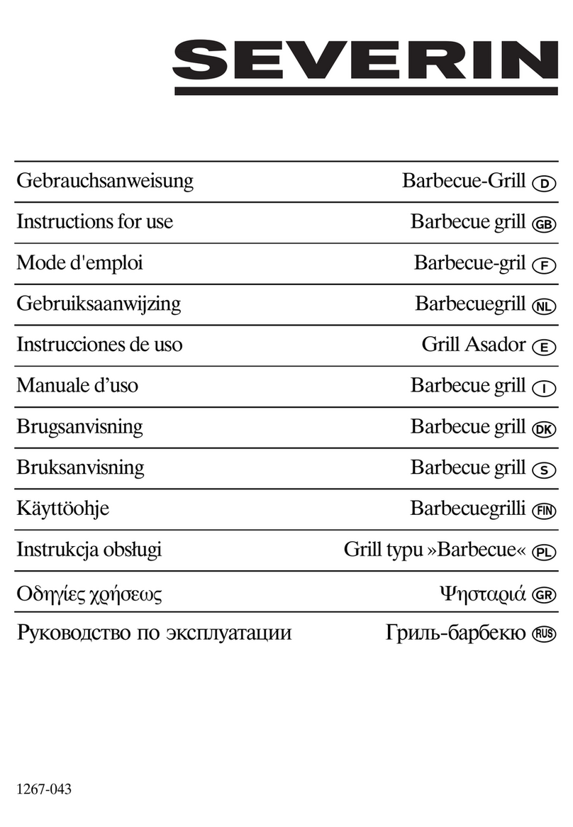 SEVERIN PG 1525 User manual