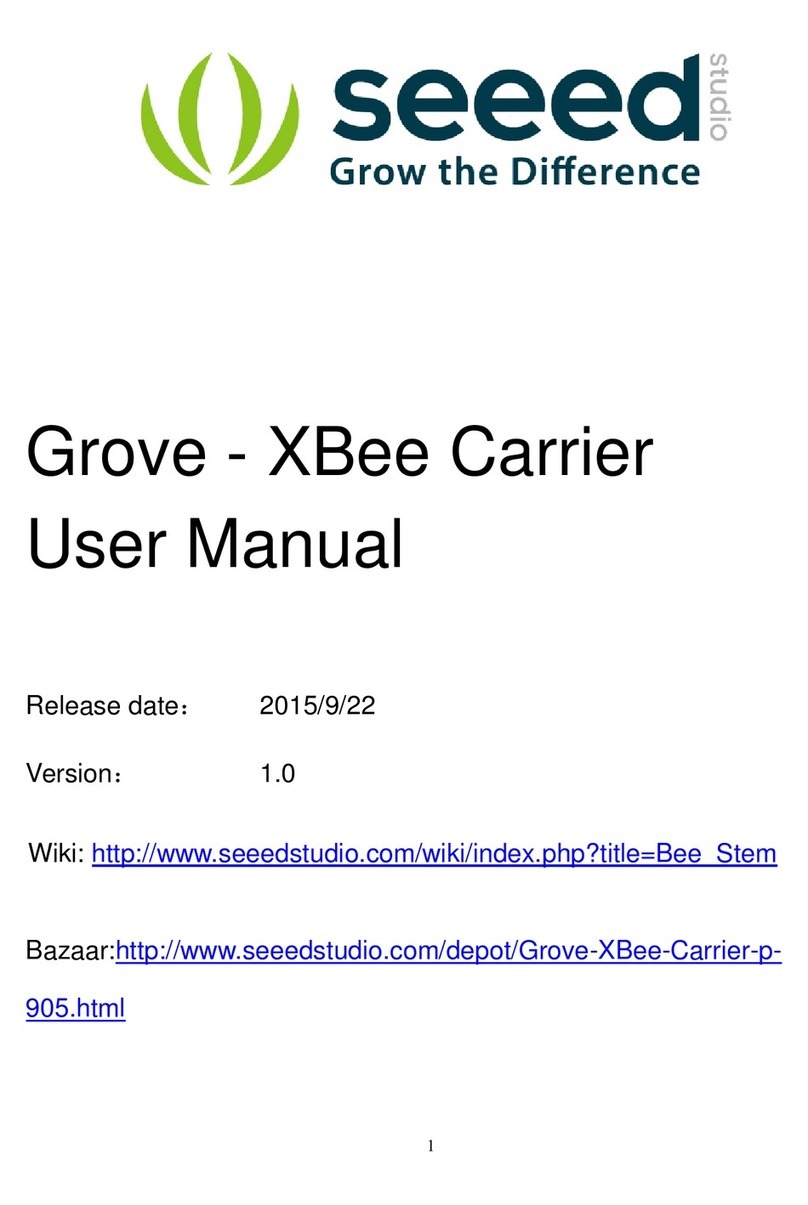 Seeed GroveXBee Carrier user manual