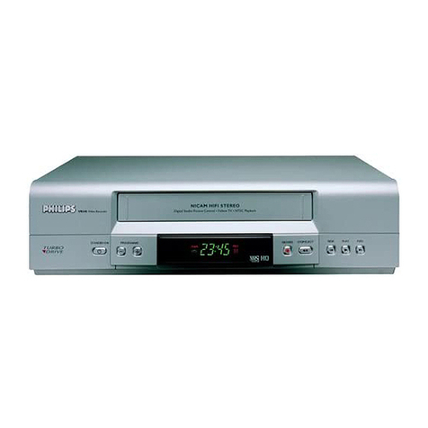 Philips VR540/39 User manual