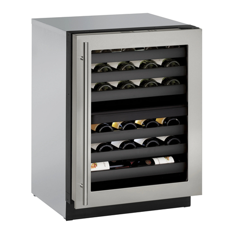 U-Line 3024ZWC Wine Captain User manual