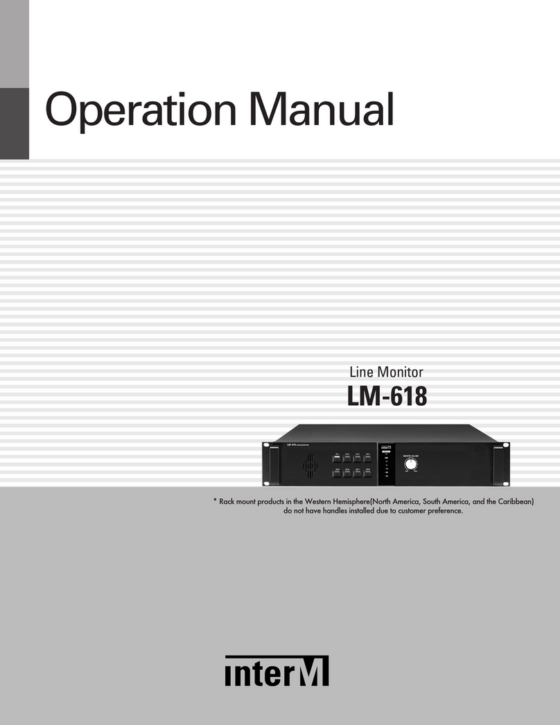 Inter-m LM-618 Operation manual