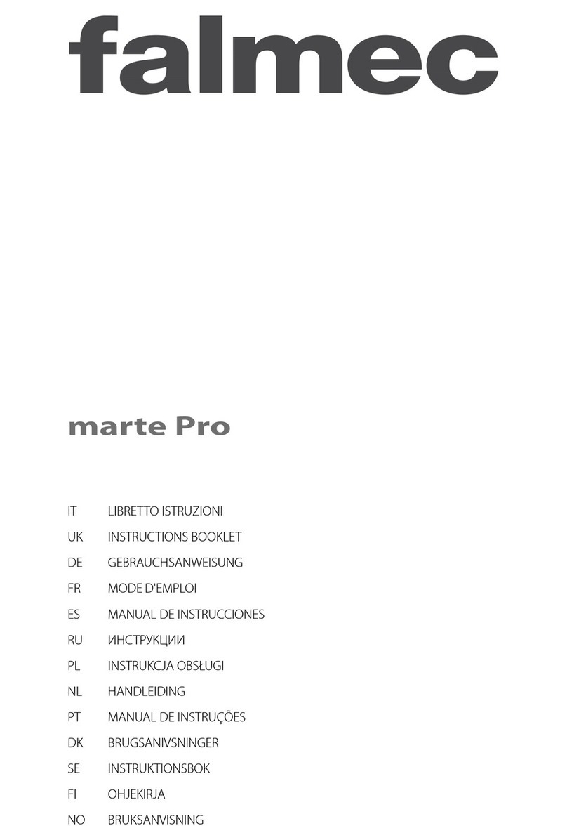 FALMEC Marte Pro Instruction booklet