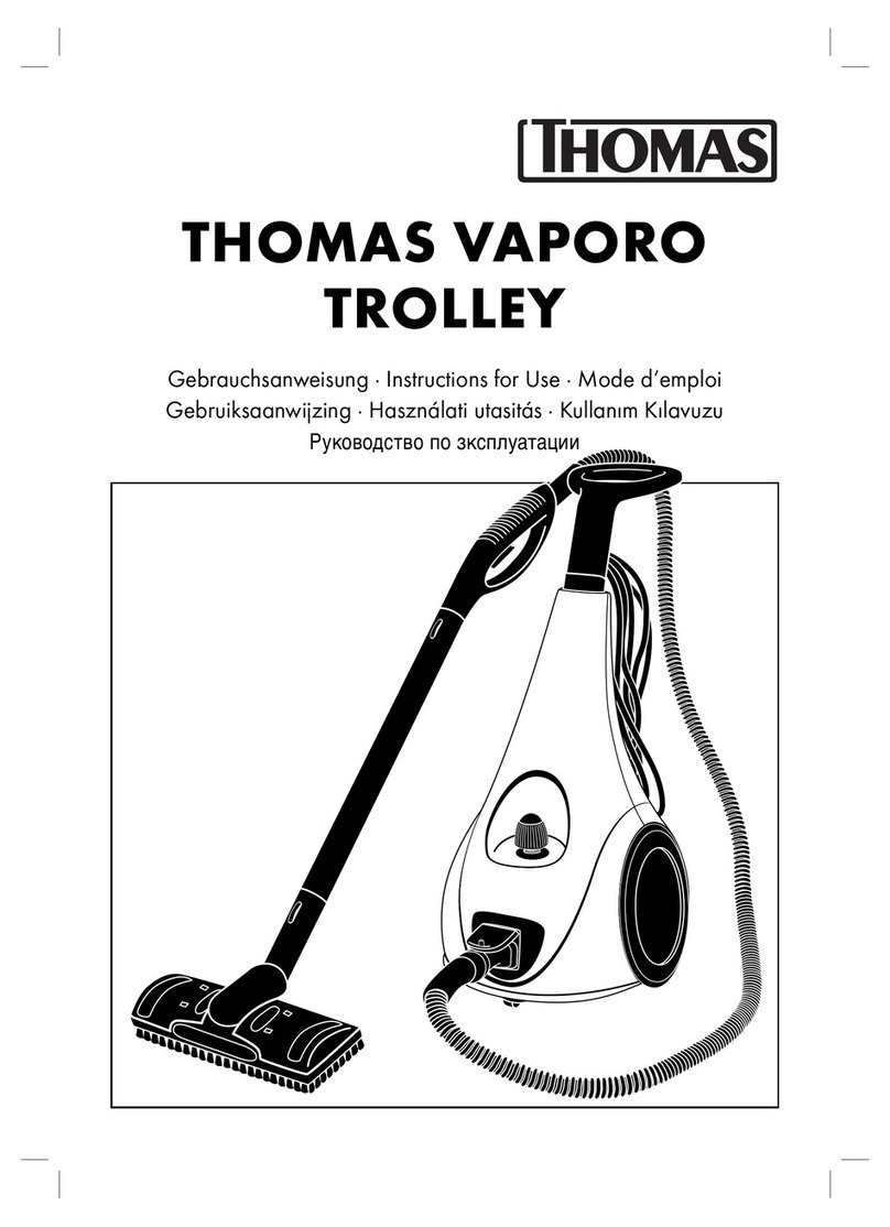 Thomas VAPORO TROLLEY Instructions for use