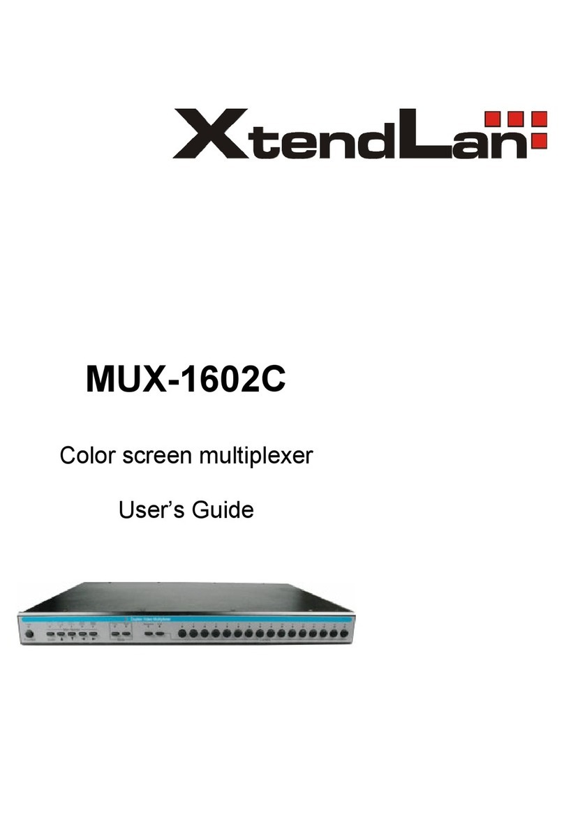 XtendLan MUX-1602C user guide