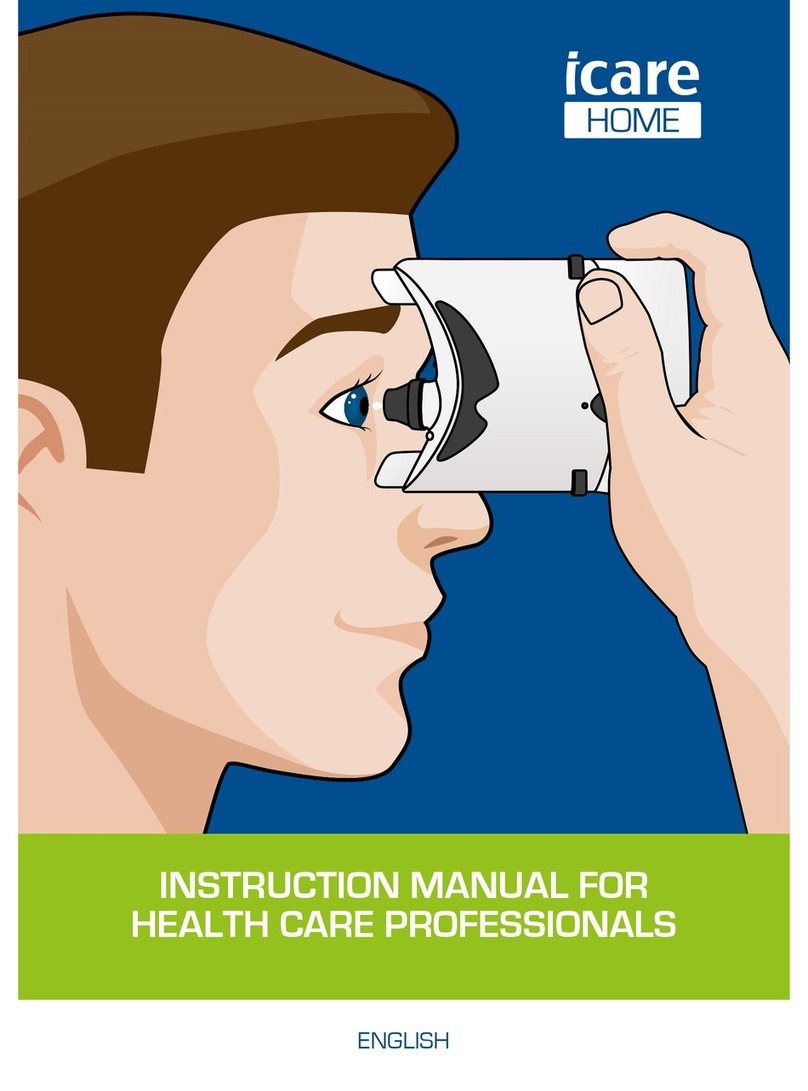 I-care Icare HOME TA022 instruction manual