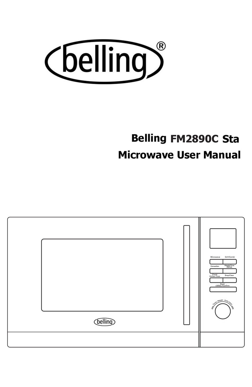 Belling FM2890C STA user manual