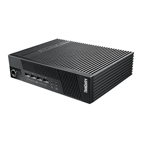 Lenovo ThinkCentre M32 Owner's manual