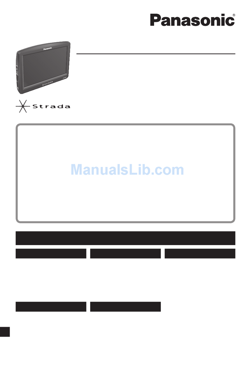 Panasonic Strada CN-GP50N User manual