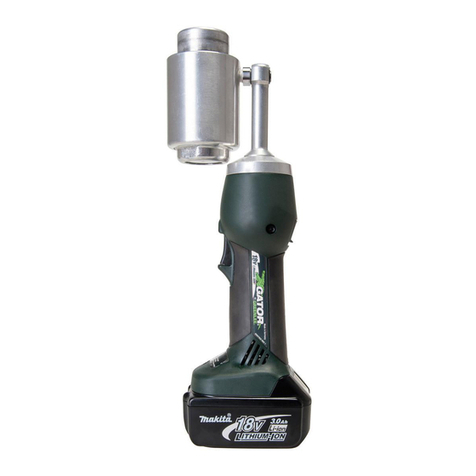 Greenlee GATOR LS100L Operation manual