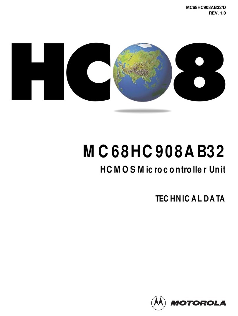 Motorola MC68HC908AB32 Technical data