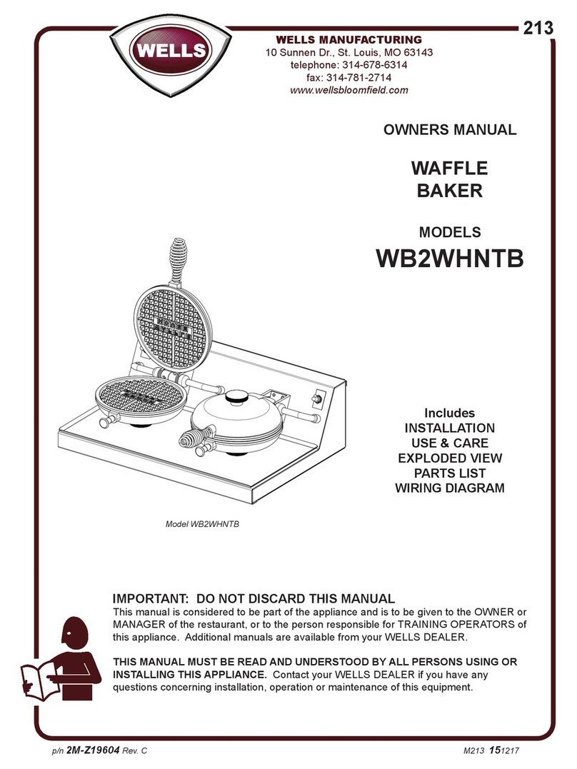 Wells WB2WHNTB owner's manual