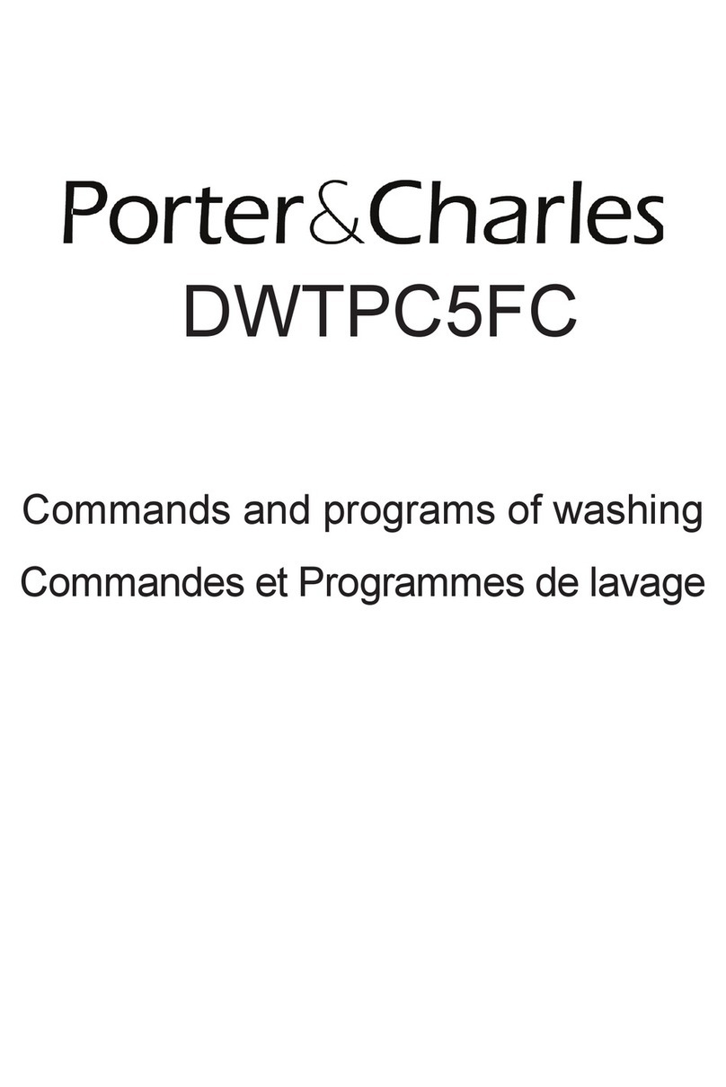 Porter&Charles DWTPC5FC User instructions
