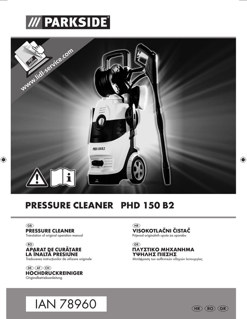 Parkside PHD 150 B2 Owner's manual
