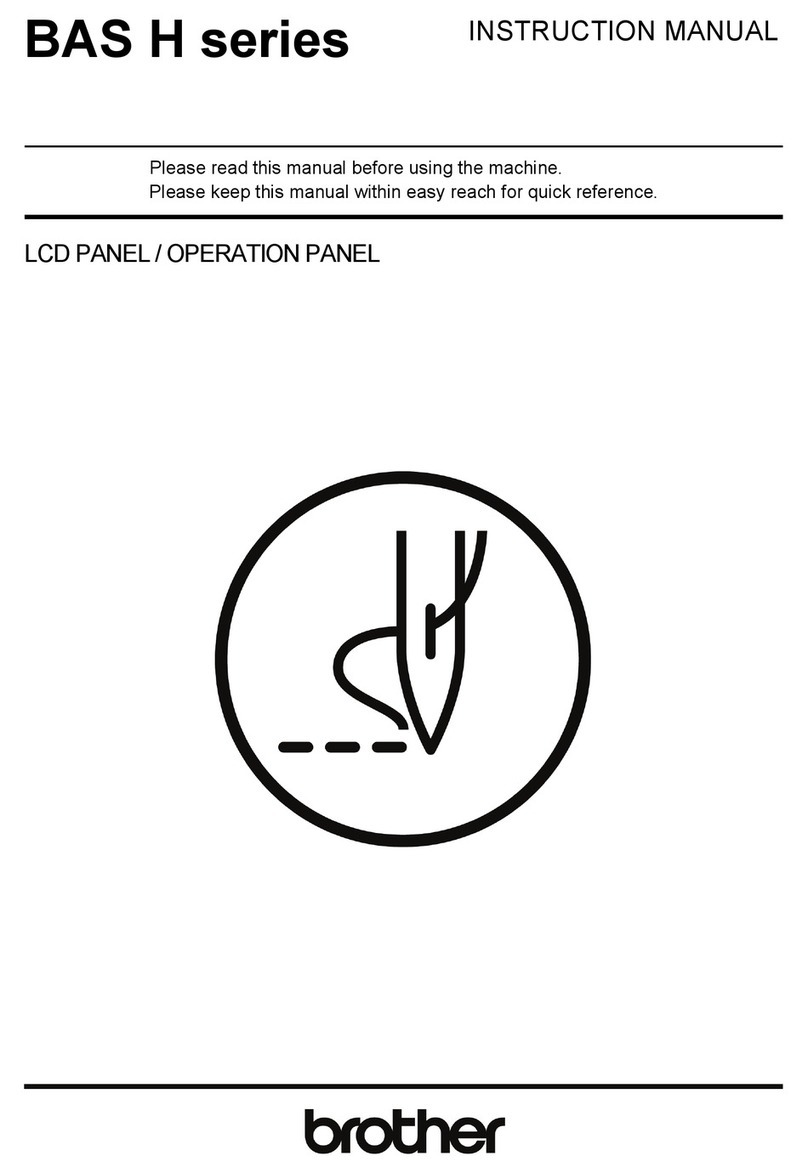 Brother BAS H series instruction manual