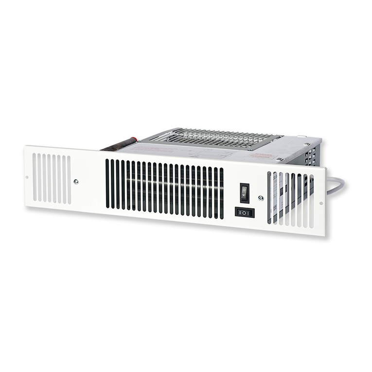 Myson Kickspace 500 Installation, operating, maintenance and after sales manual