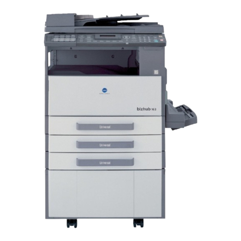 Konica Minolta bizhub 163 user manual