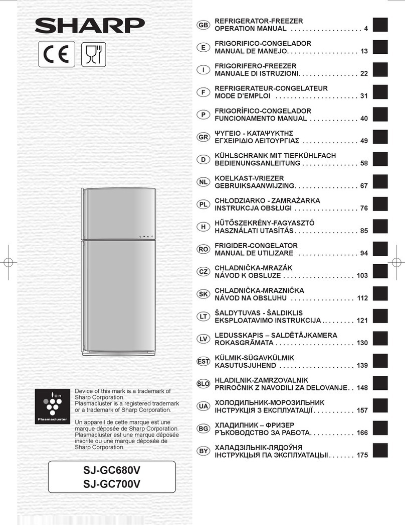 Sharp SJ-GC680V User manual