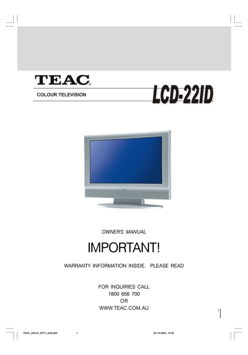 Teac LCD-22ID owner's manual
