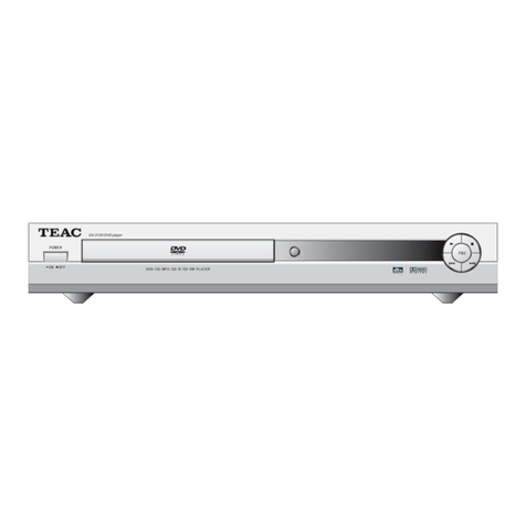 Teac DV-2120 owner's manual