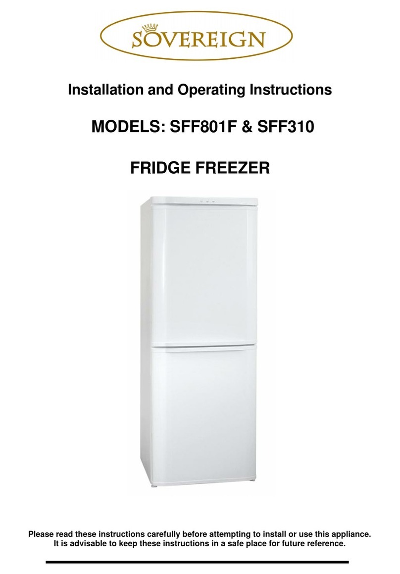 Sovereign SFF801F User manual
