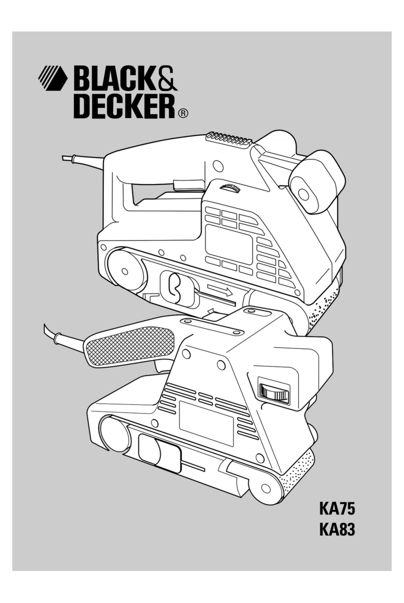 Black & Decker KA83 User manual