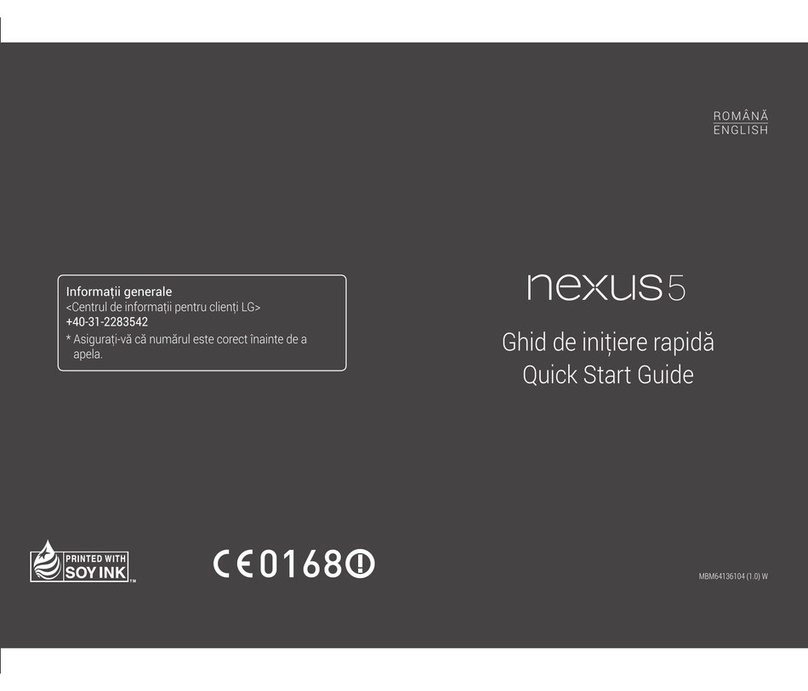 LG Nexus 5 User manual