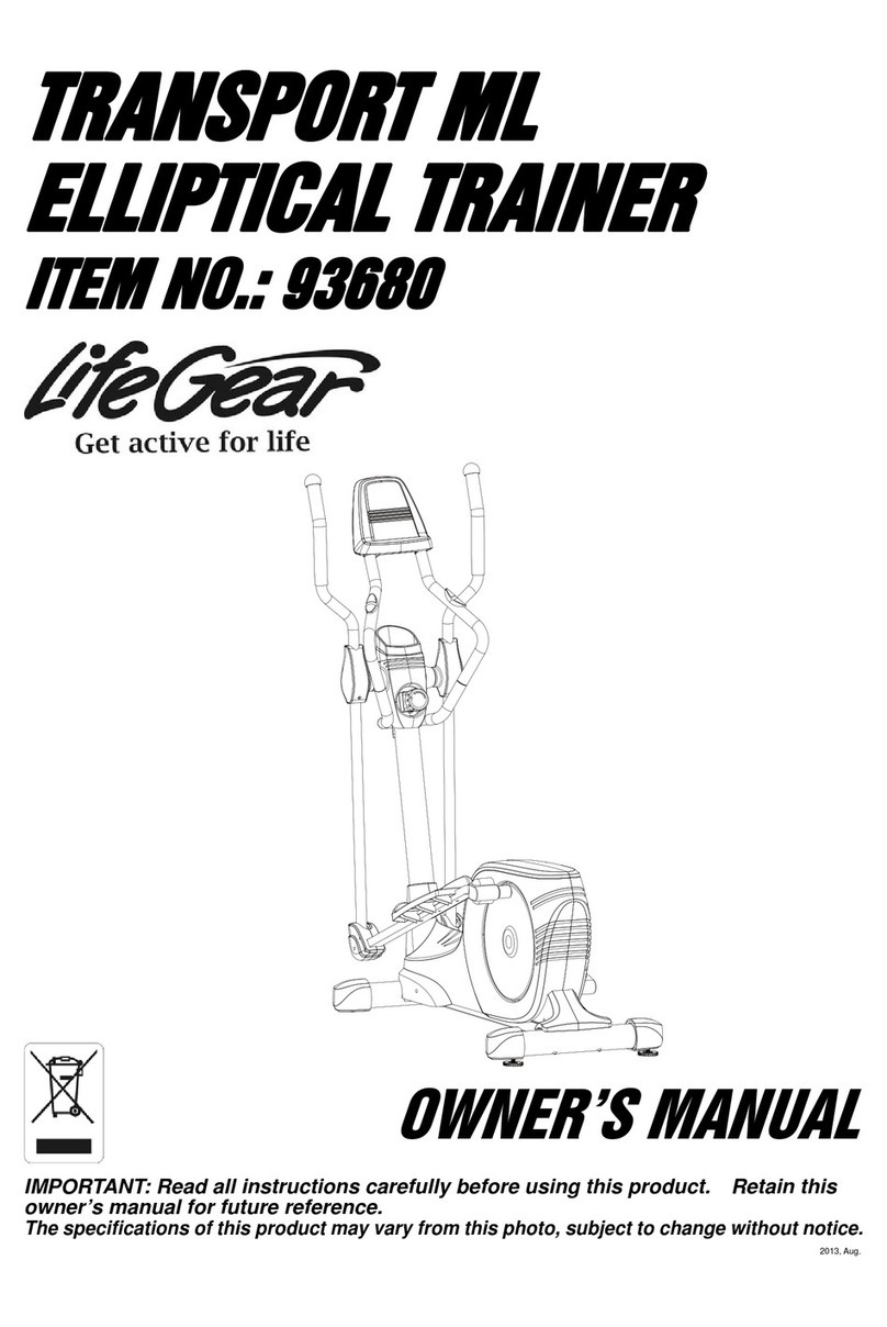Life Gear TRANSPORT ML 93680 User manual