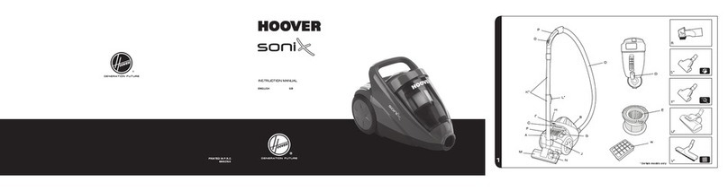Hoover sonix User manual