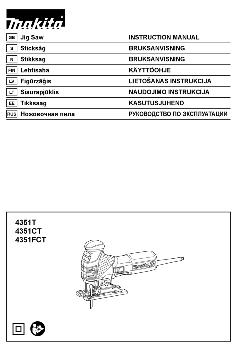 Makita 4351T User manual